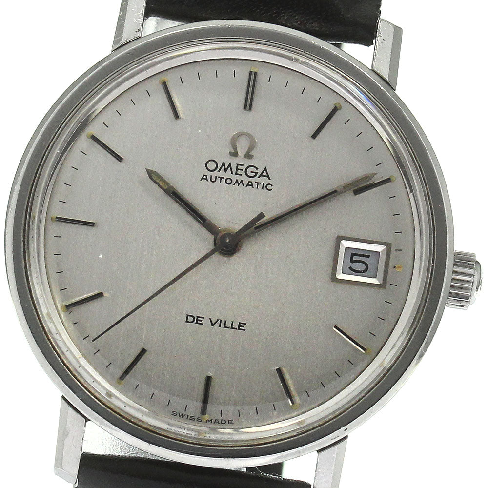 OMEGA De Ville 166.0086 Date Cal.1002 Silver Dial Automatic Men's Watch_806193
