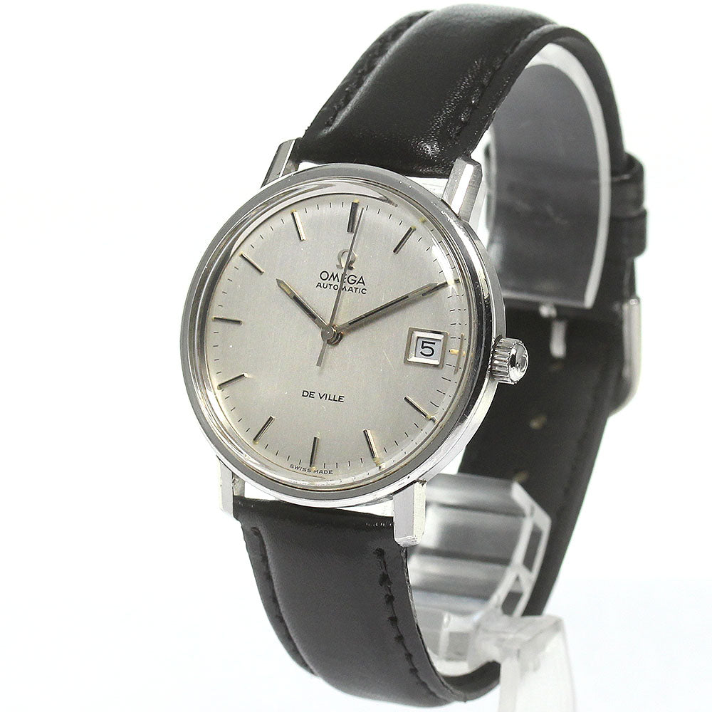 OMEGA De Ville 166.0086 Date Cal.1002 Silver Dial Automatic Men's Watch_806193