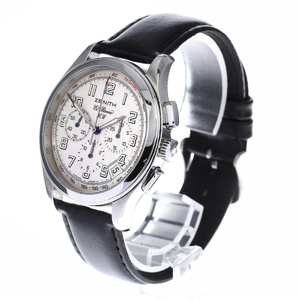 ZENITH Class El Primero 01.0500.420 Chronograph cal.420 Silver Dial Hand Winding Men's Watch_806195