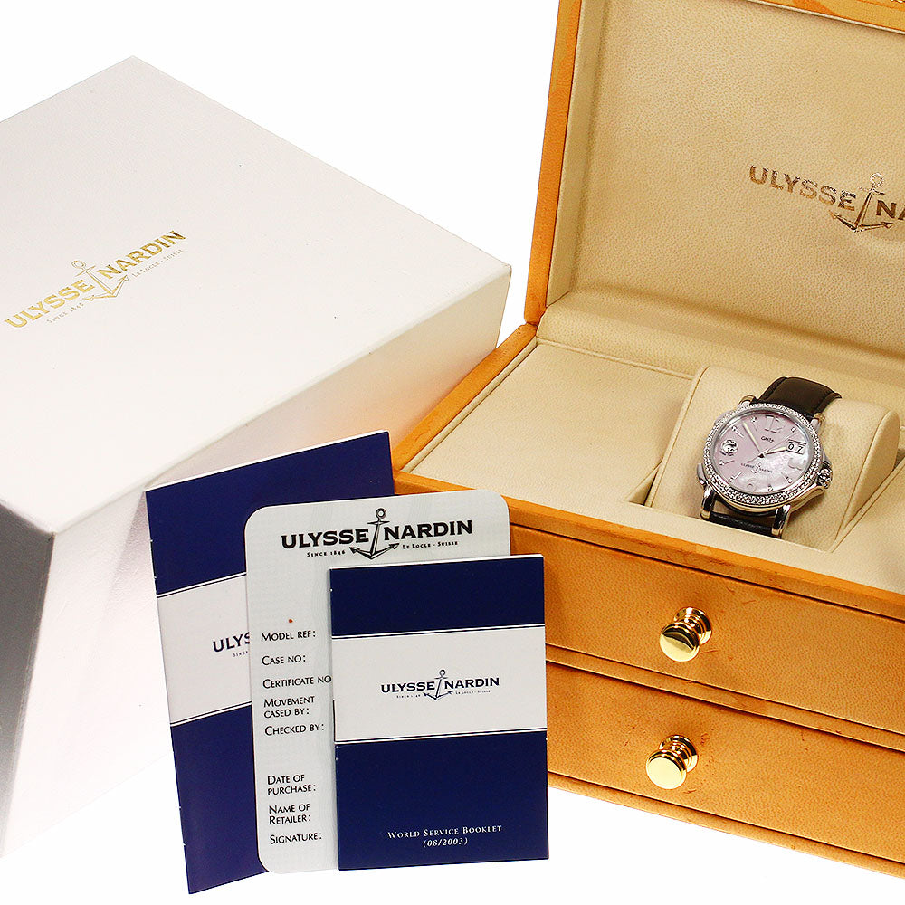 Ulysse Nardin San Marco 223-28/696 GMT Big Date Automatic Ladies Watch_806322