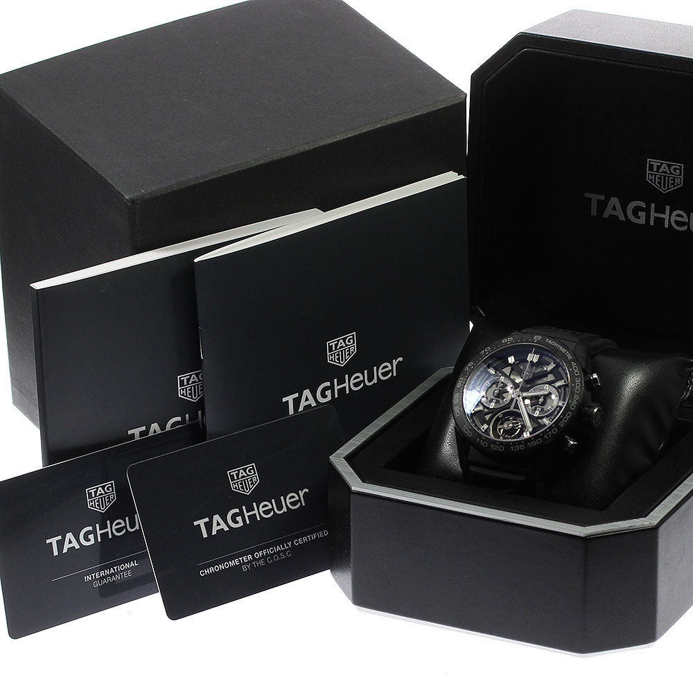 TAG HEUER Carrera Heuer 02T Tourbillon CAR5A8W Chronograph AT Men's_806456