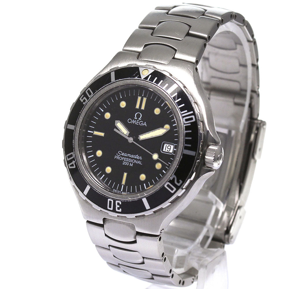 OMEGA Seamaster200 Date black Dial Quartz Men's Watch_806471