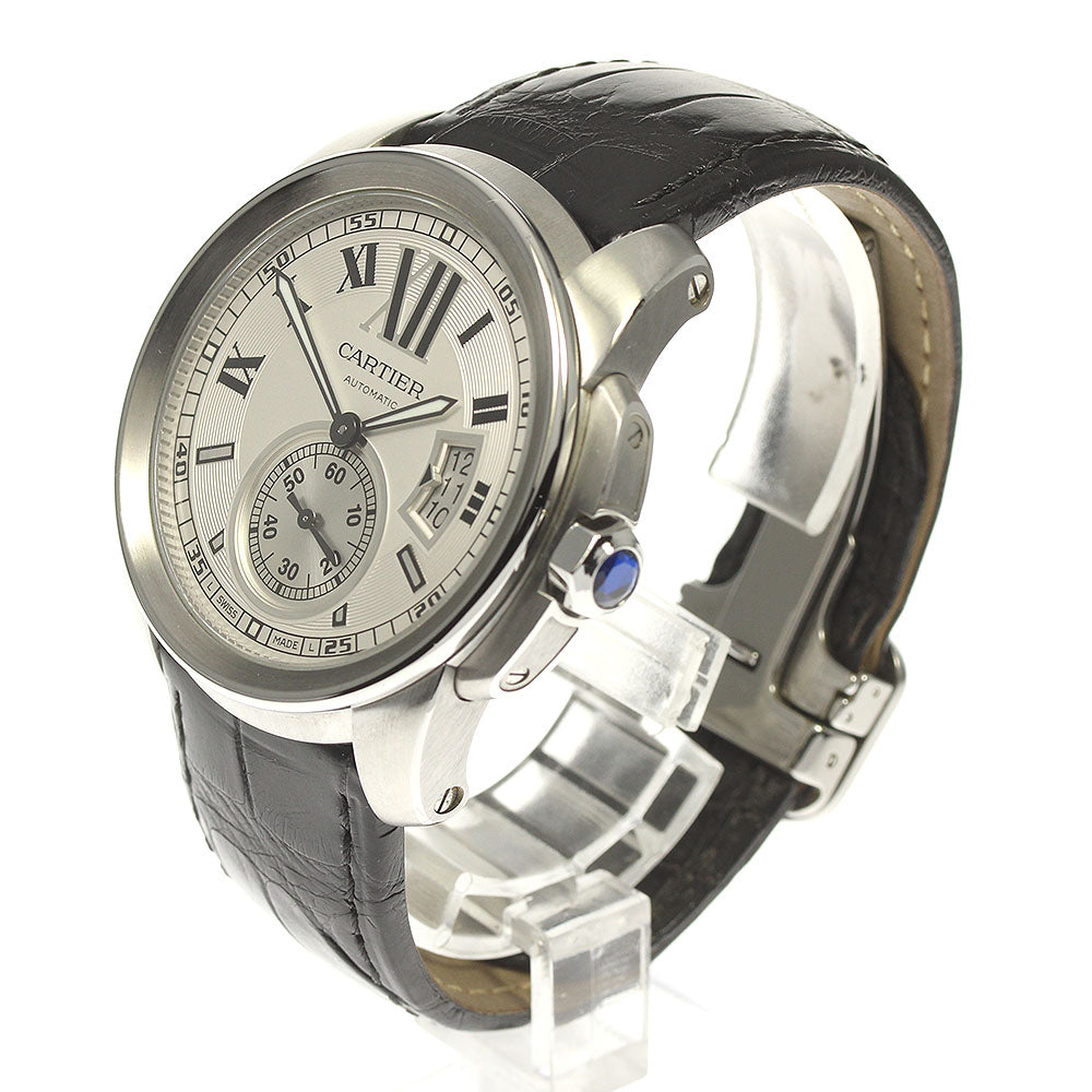 CARTIER Calibur de Cartier W7100013 Small seconds Silver Dial Automatic Men's Watch_806612