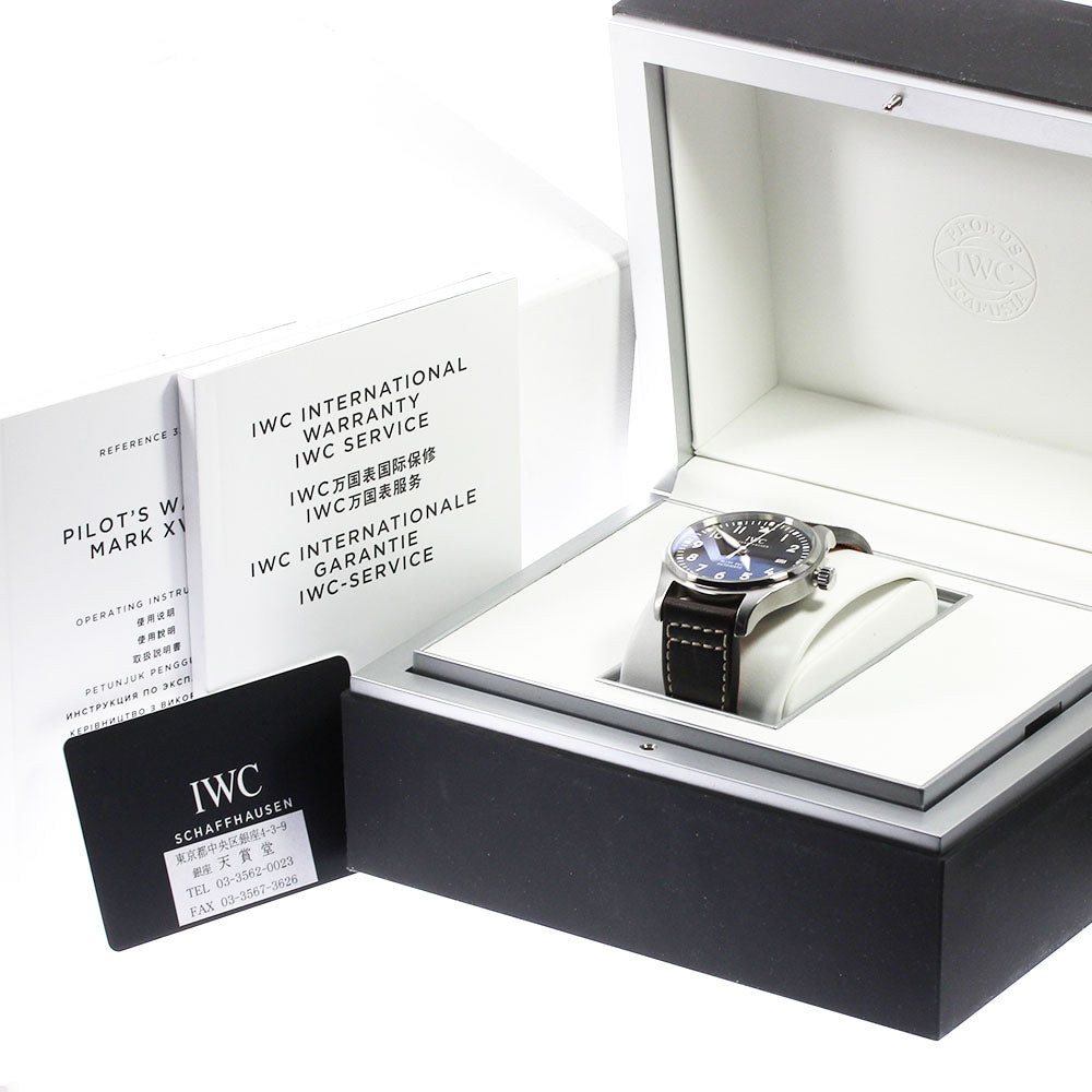 IWC SCHAFFHAUSEN Pilot's Watch Mark XVIII IW327003 Automatic Men's Watch_807364