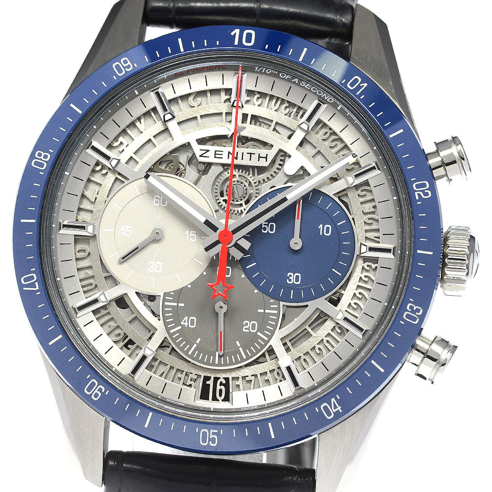 ZENITH El Primero Chronomaster World Limited 250 pieces 95.3002.3600 Silver Dial Automatic Men's Watch_807366