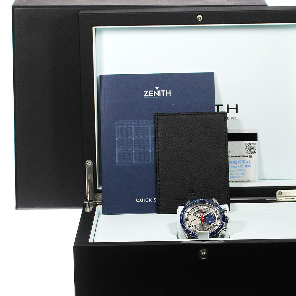 ZENITH El Primero Chronomaster World Limited 250 pieces 95.3002.3600 Silver Dial Automatic Men's Watch_807366