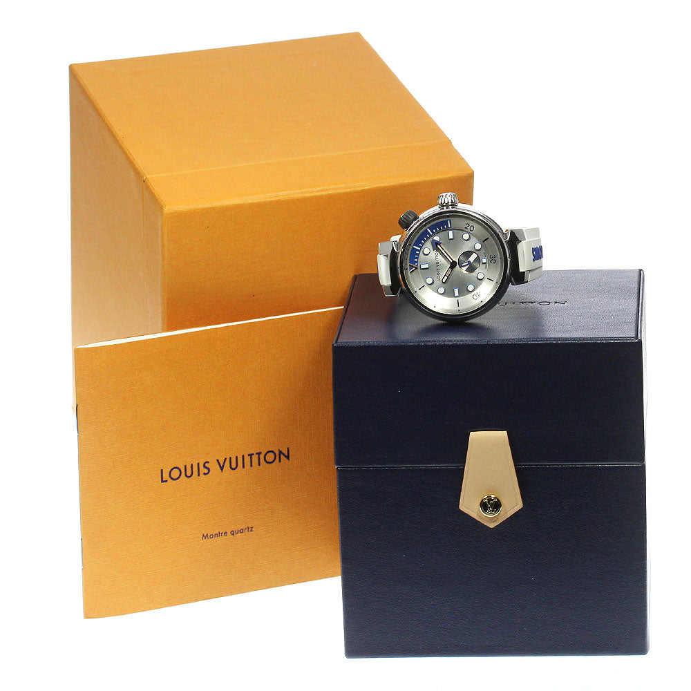 LOUIS VUITTON Tambour Street Diver QA124 Small seconds Quartz Men's Watch_807370