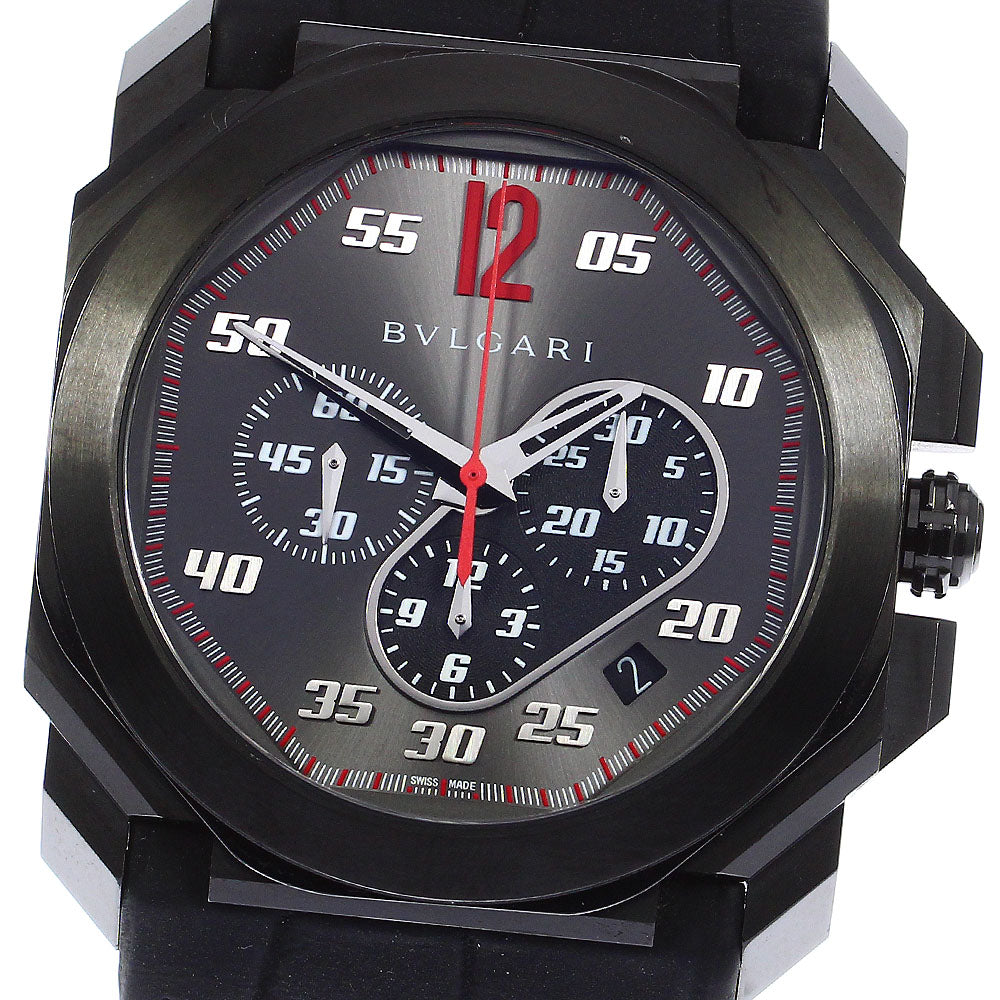 BVLGARI Octo Velocissimo El Primero Ken Okuyama BGO41SCH Automatic Men's_807373