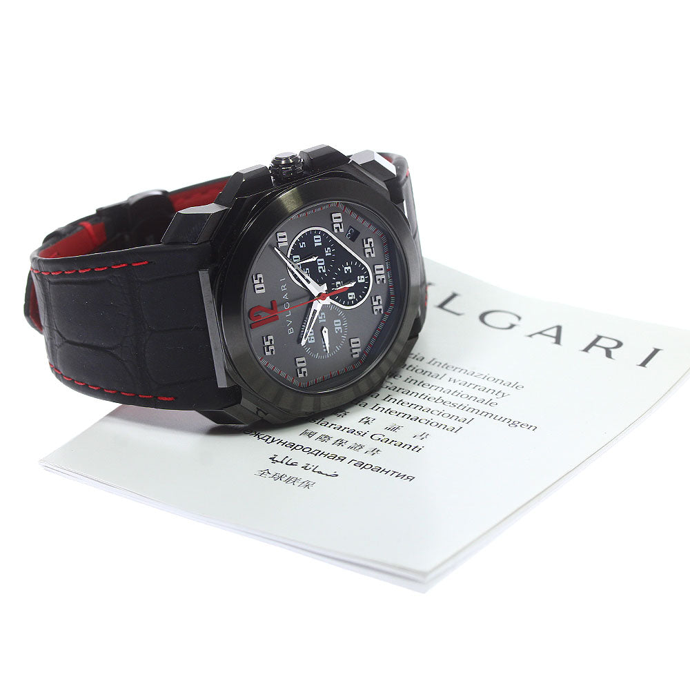 BVLGARI Octo Velocissimo El Primero Ken Okuyama BGO41SCH Automatic Men's_807373