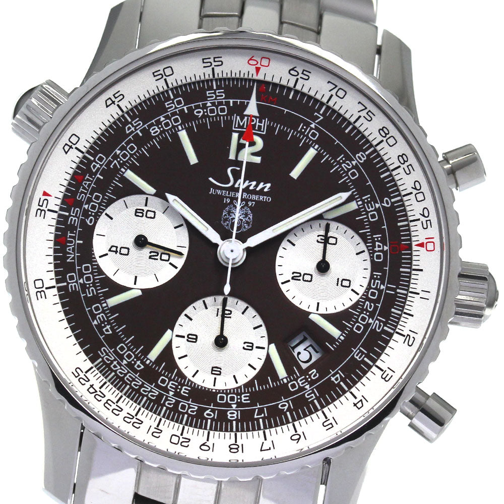 Sinn 903 Navigation 903 Chronograph Brown Dial Automatic Men's Watch_807446