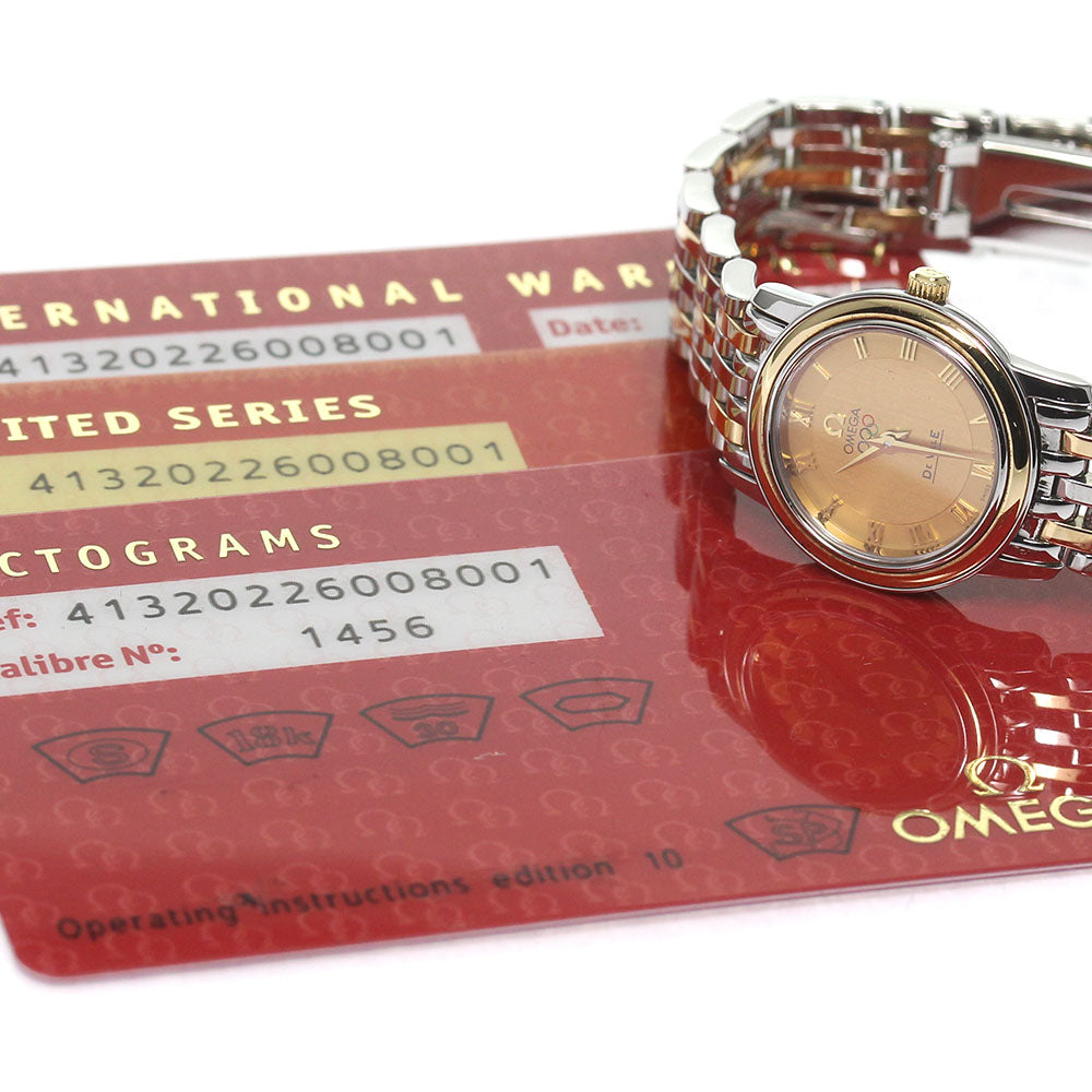 OMEGA De Ville 413.20.22.60.08.001 Olympic collection Quartz Ladies Watch_807629
