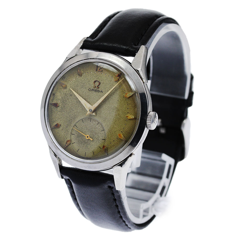 OMEGA 2605-9 Small seconds cal.266 Silver Dial Hand Winding Men's Watch_807779