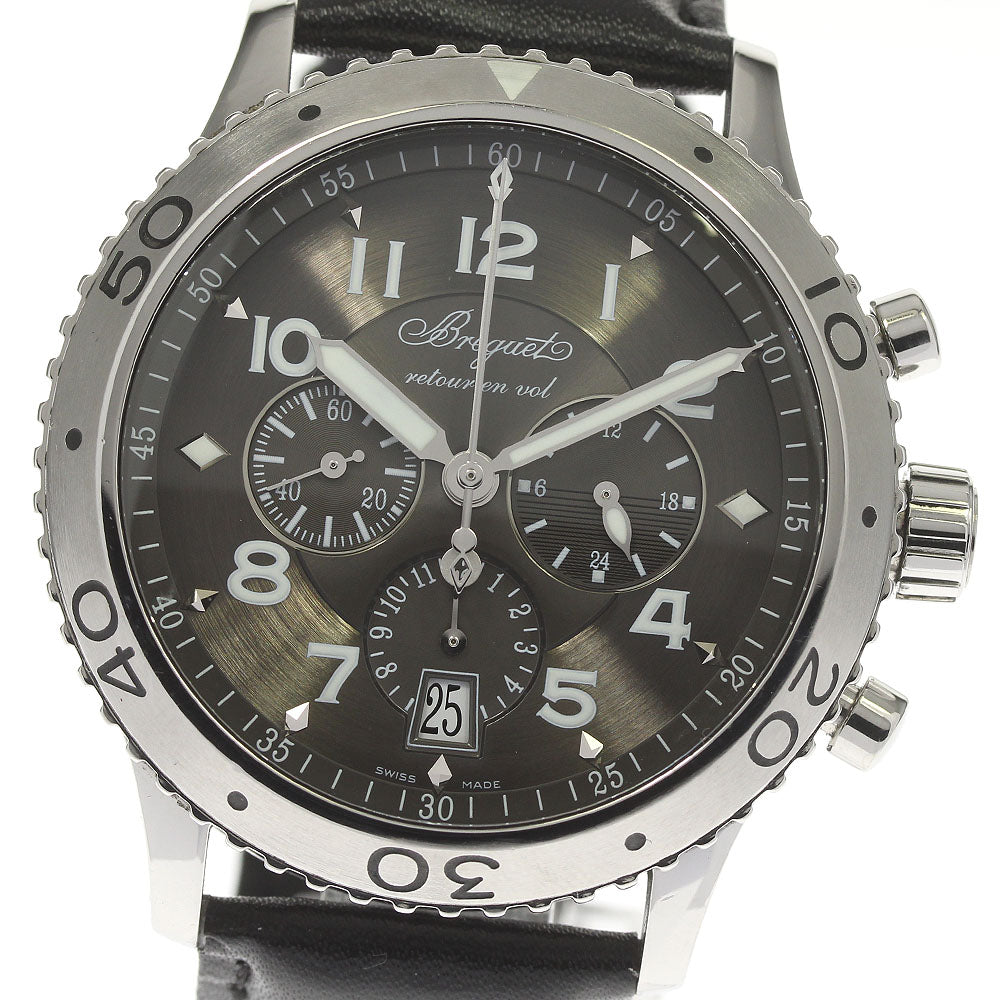 Breguet Transatlantic Type XXI 3810 Chronograph gray Dial AT Men's Watch_807837