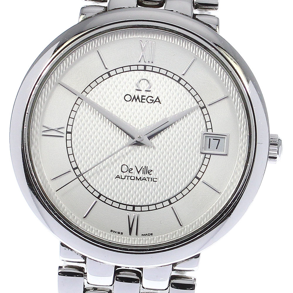 OMEGA De Ville Date Silver Dial Automatic Men's Watch_807853