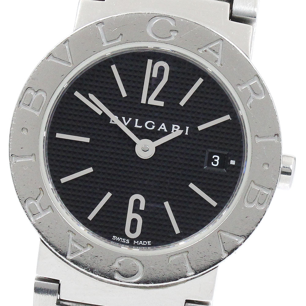 BVLGARI BVLGARIBVLGARI BB26SS Date black Dial Quartz Ladies Watch_808575