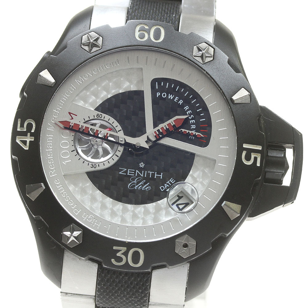 ZENITH Defy Extreme 96.0515.685/21 Power reserve small seconds Silver / Black Dial Automatic Men's Watch_808598