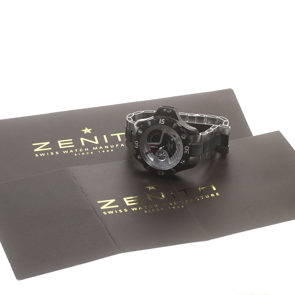 ZENITH Defy Extreme 96.0515.685/21 Power reserve small seconds Silver / Black Dial Automatic Men's Watch_808598