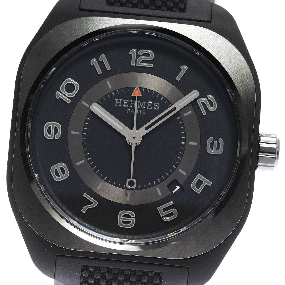 HERMES H08 SP1.742 Date black Dial Automatic Men's Watch_808599