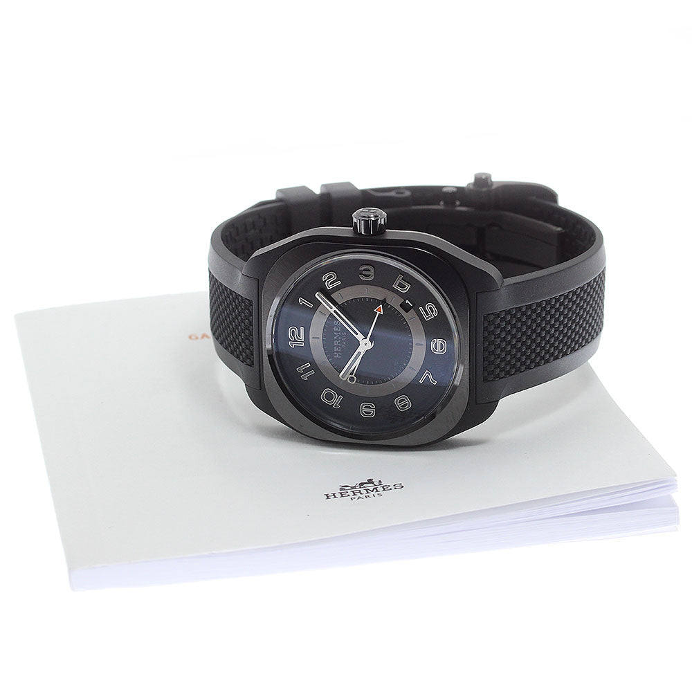 HERMES H08 SP1.742 Date black Dial Automatic Men's Watch_808599