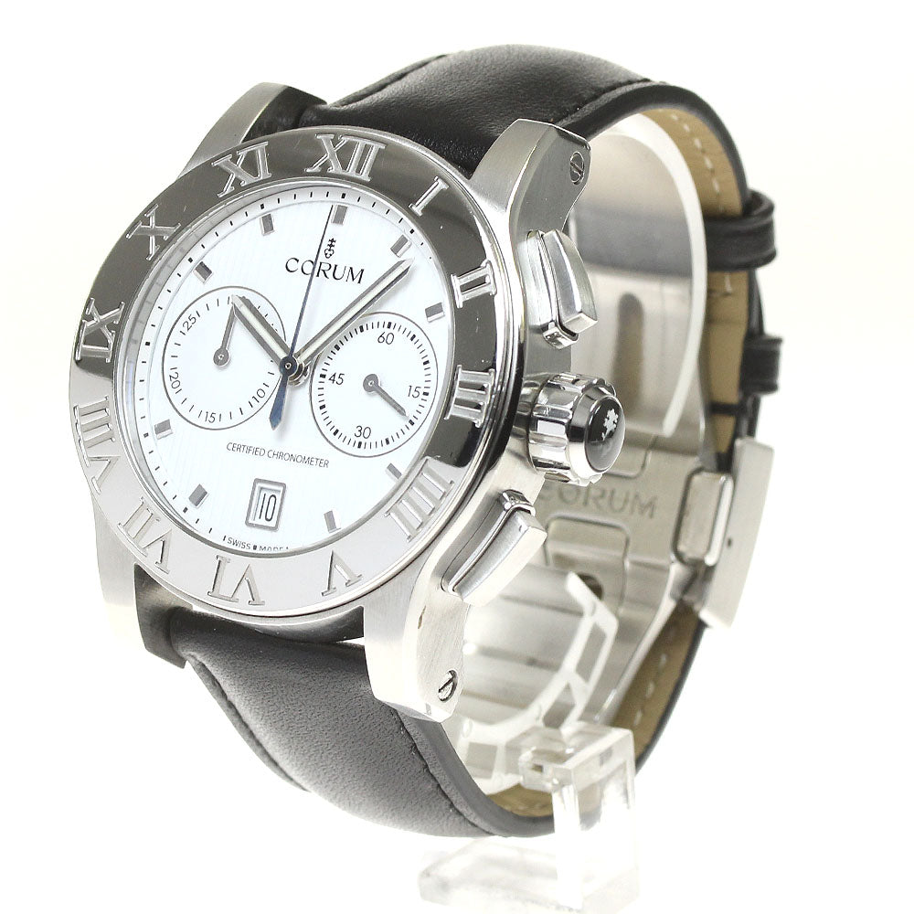 CORUM Romulus 02.0012 Chronograph Date white Dial Automatic Men's Watch_808659