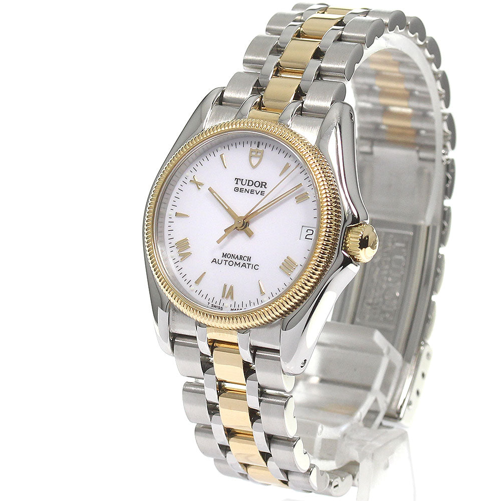 TUDOR Monarch 38733 Date white Dial Automatic Men's Watch_808667