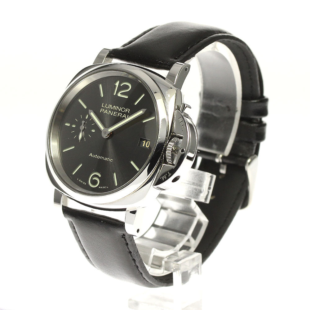 PANERAI Luminor Due PAM00755 Date Gray Dial Automatic Boy's Watch_808697
