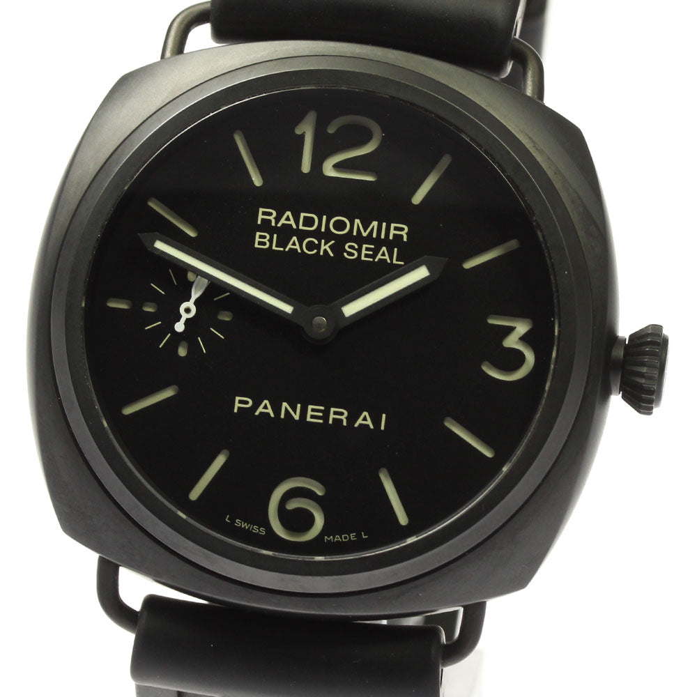 PANERAI Radiomir Black Seal PAM00292 black Dial Hand Winding Men's Watch_808699