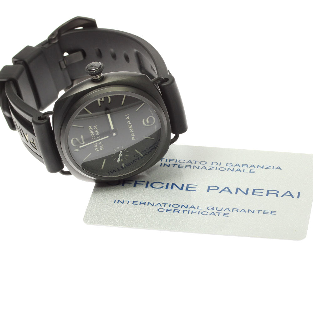 PANERAI Radiomir Black Seal PAM00292 black Dial Hand Winding Men's Watch_808699