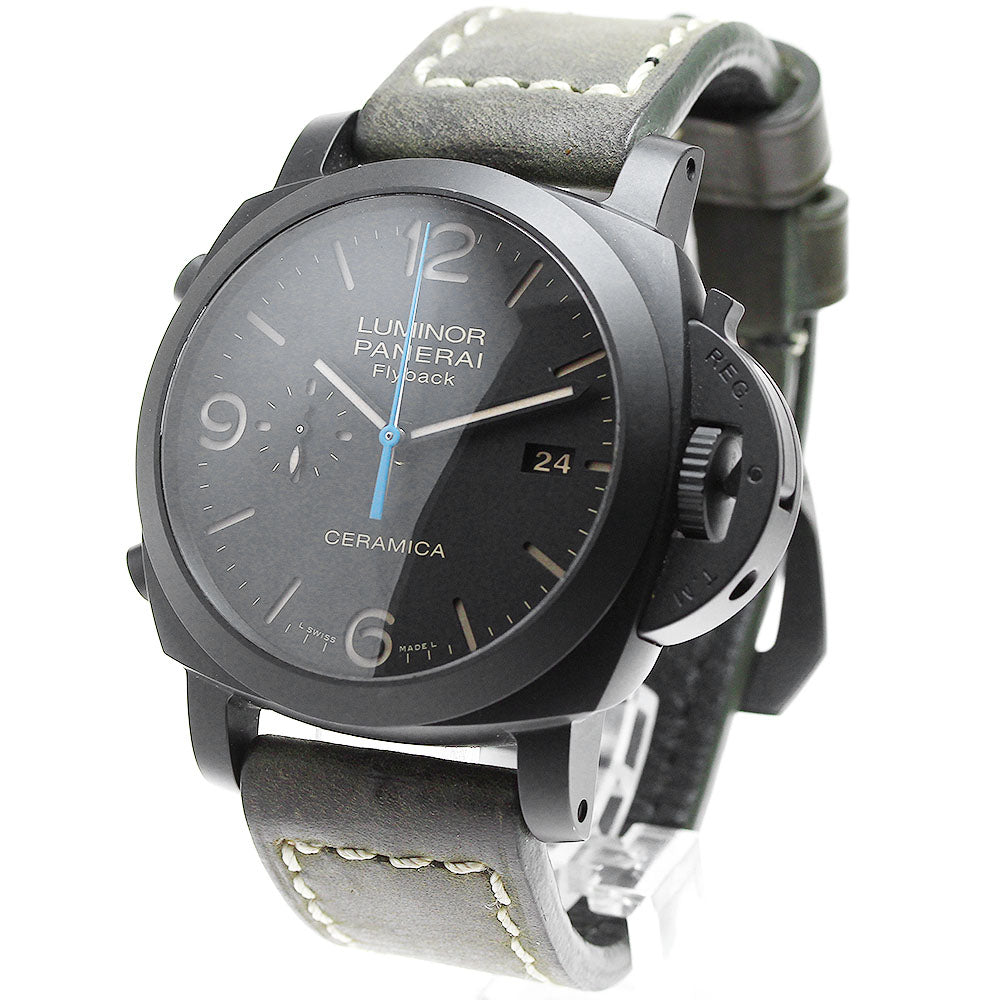 PANERAI Luminor 1950 Chrono Flyback PAM00580 black Dial Automatic Men's_808701