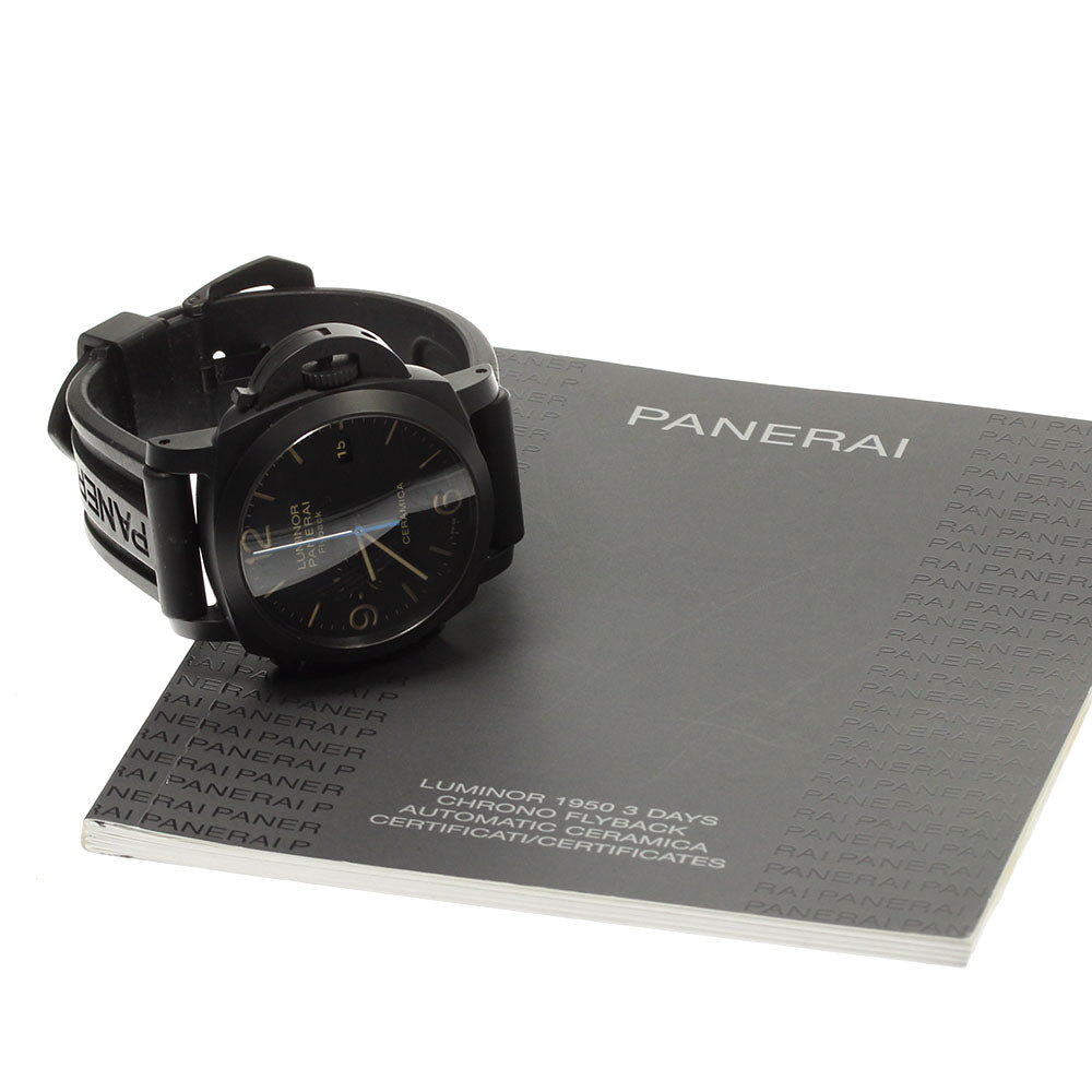 PANERAI Luminor 1950 Chrono Flyback PAM00580 Date Automatic Men's Watch_808707