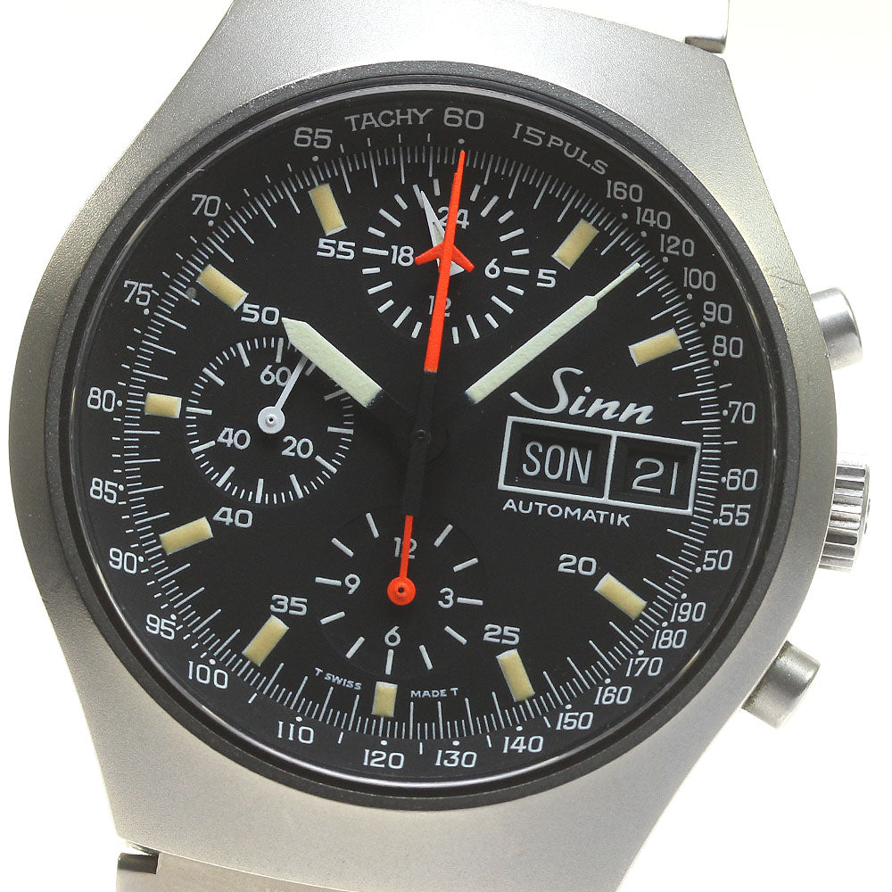 Sinn 157 Chronograph day date black Dial Automatic Men's Watch_808893