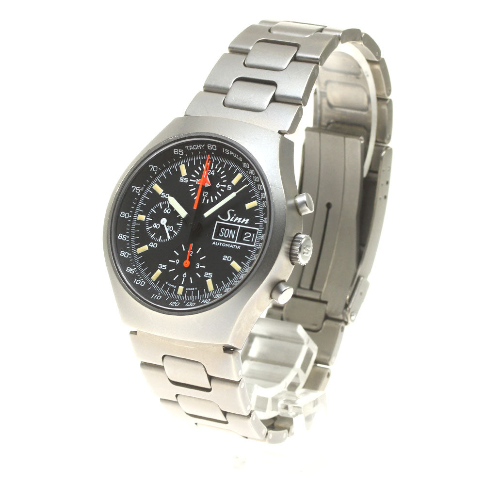 Sinn 157 Chronograph day date black Dial Automatic Men's Watch_808893