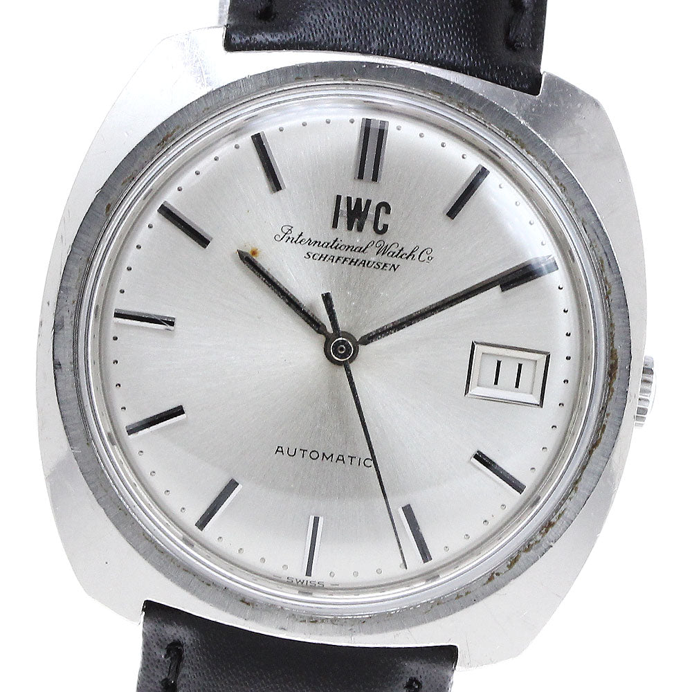IWC SCHAFFHAUSEN Cal.8541B Date Silver Dial Automatic Men's Watch_808990