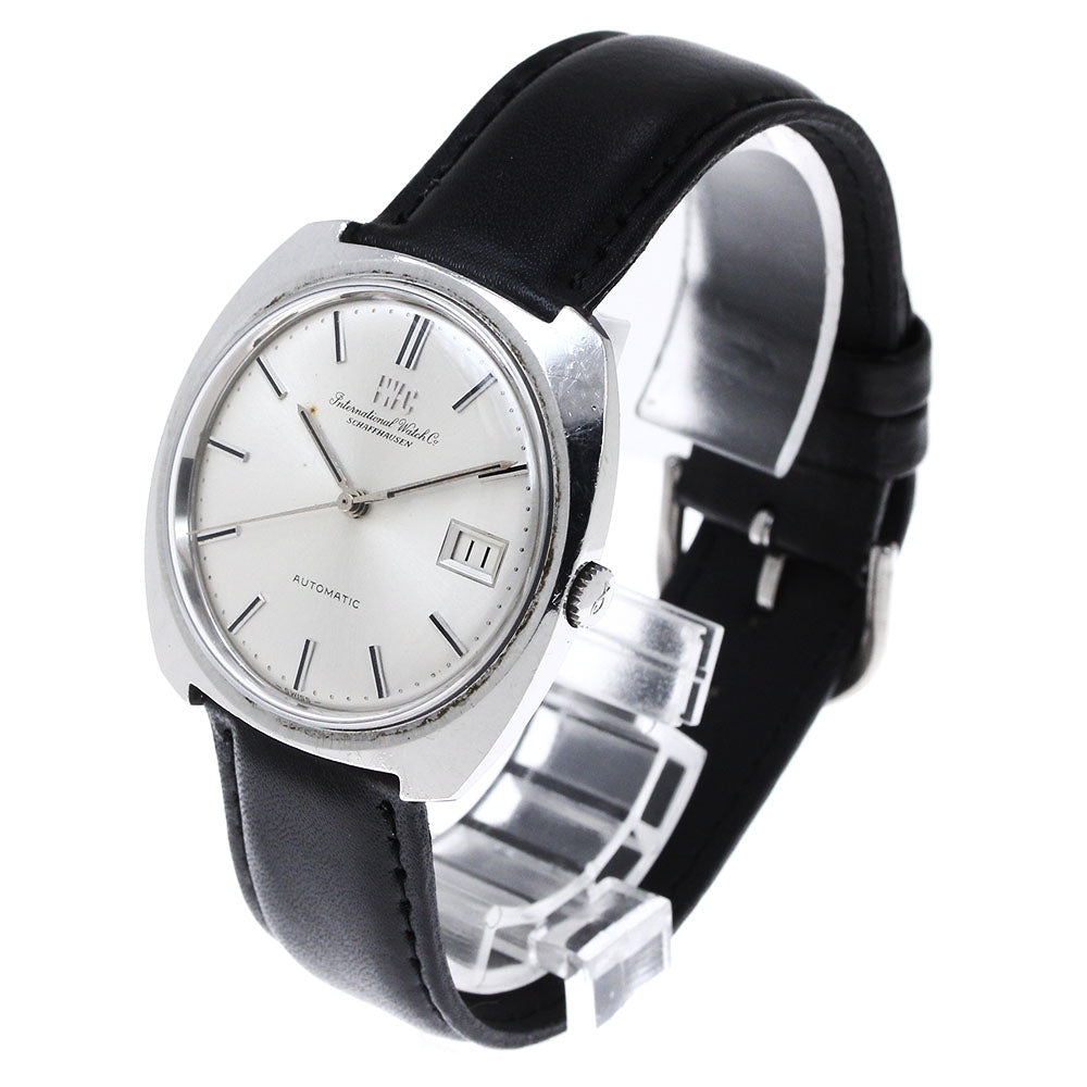 IWC SCHAFFHAUSEN Cal.8541B Date Silver Dial Automatic Men's Watch_808990