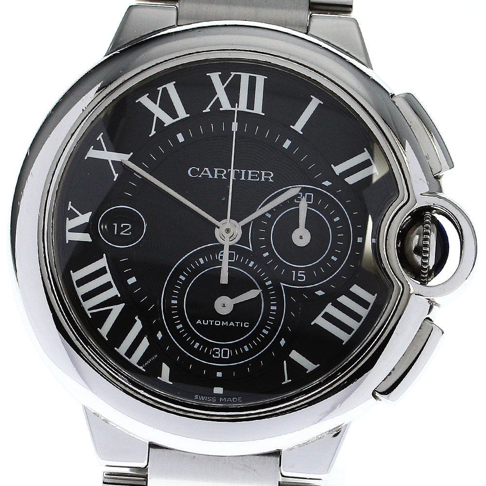 CARTIER Baron Blue LM W6920025 Chronograph Automatic Men's Watch_809083