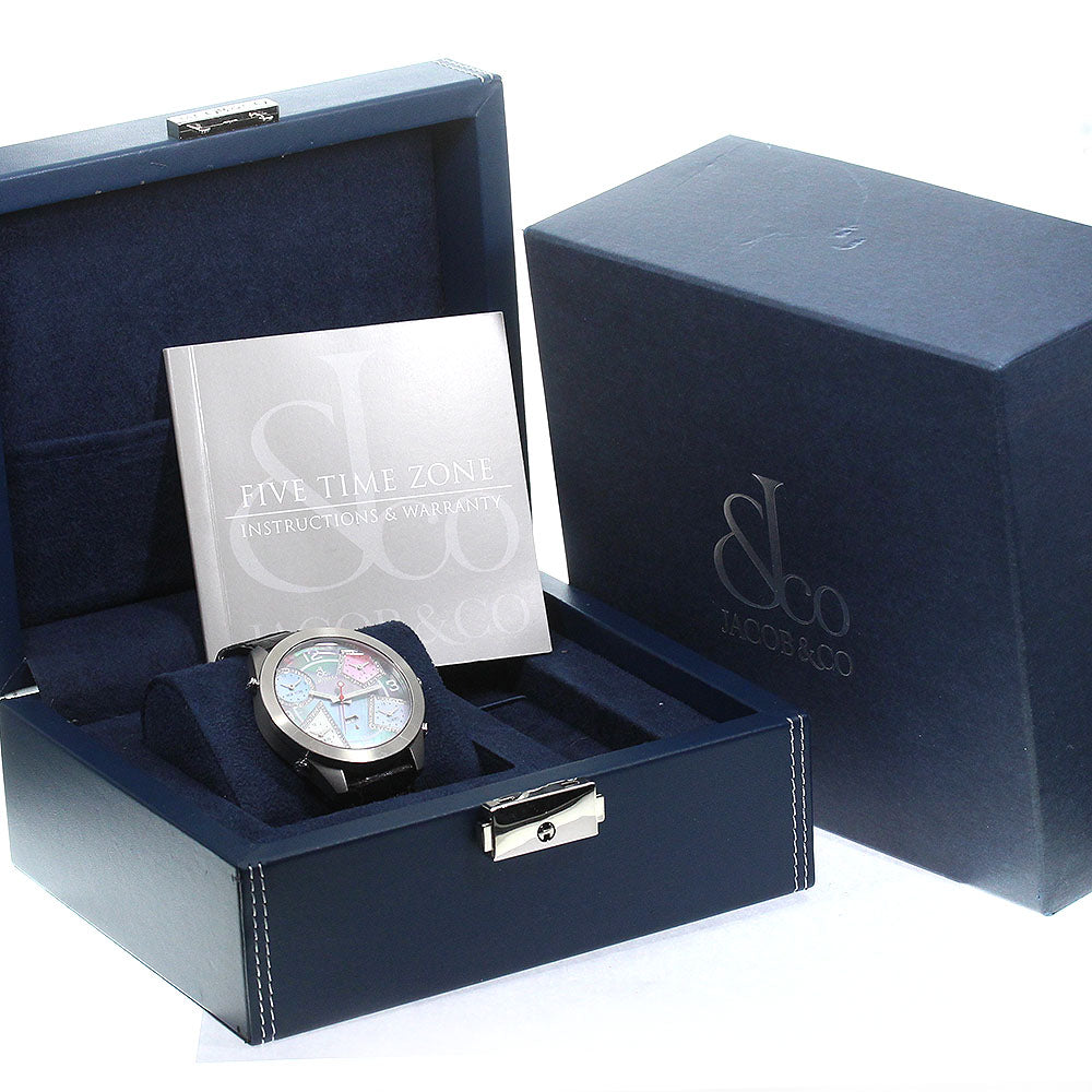 JACOB&CO 5 time zone shell Dial Automatic Men's Watch_809094
