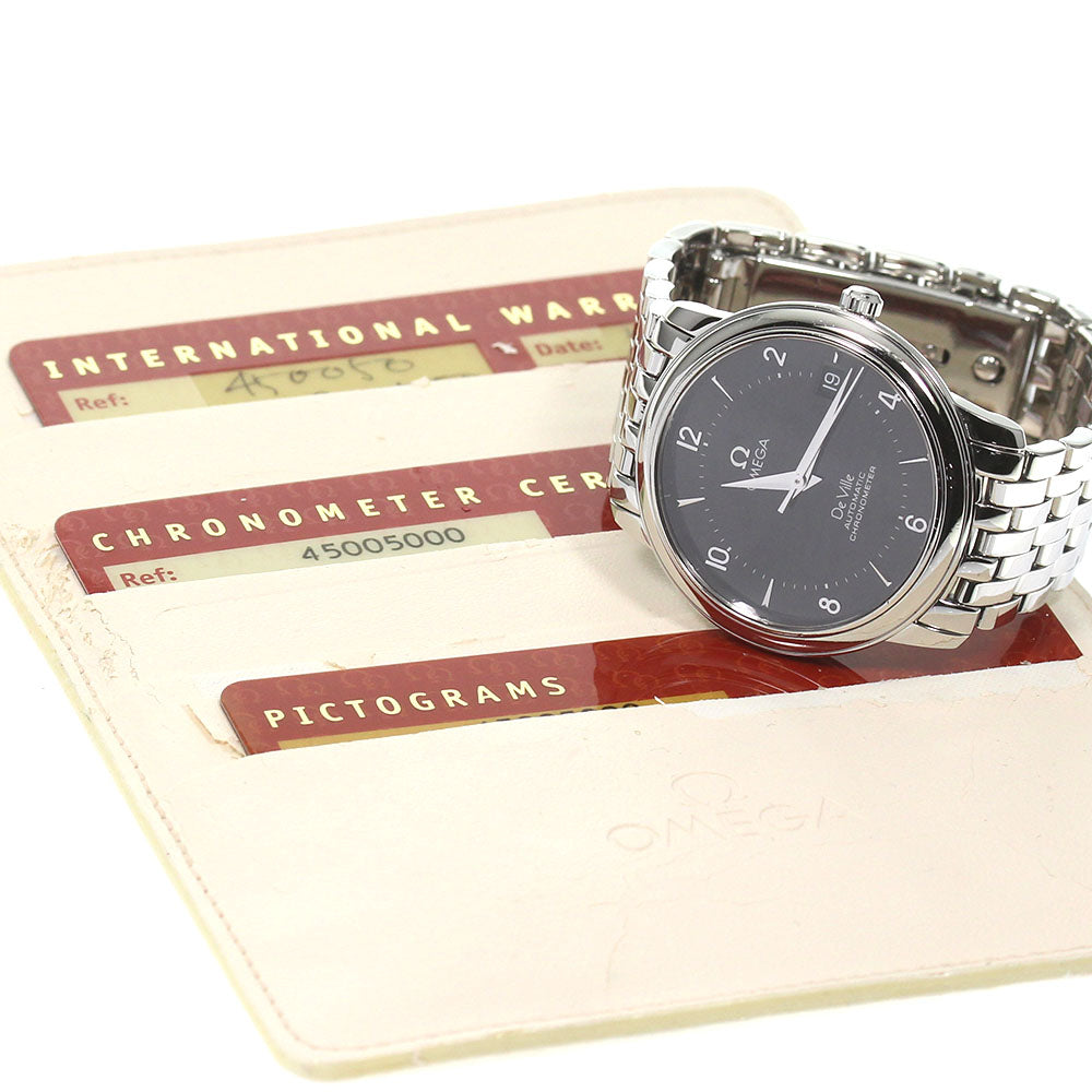 OMEGA De Ville Prestige 4500.50 Date black Dial Automatic Men's Watch_809183