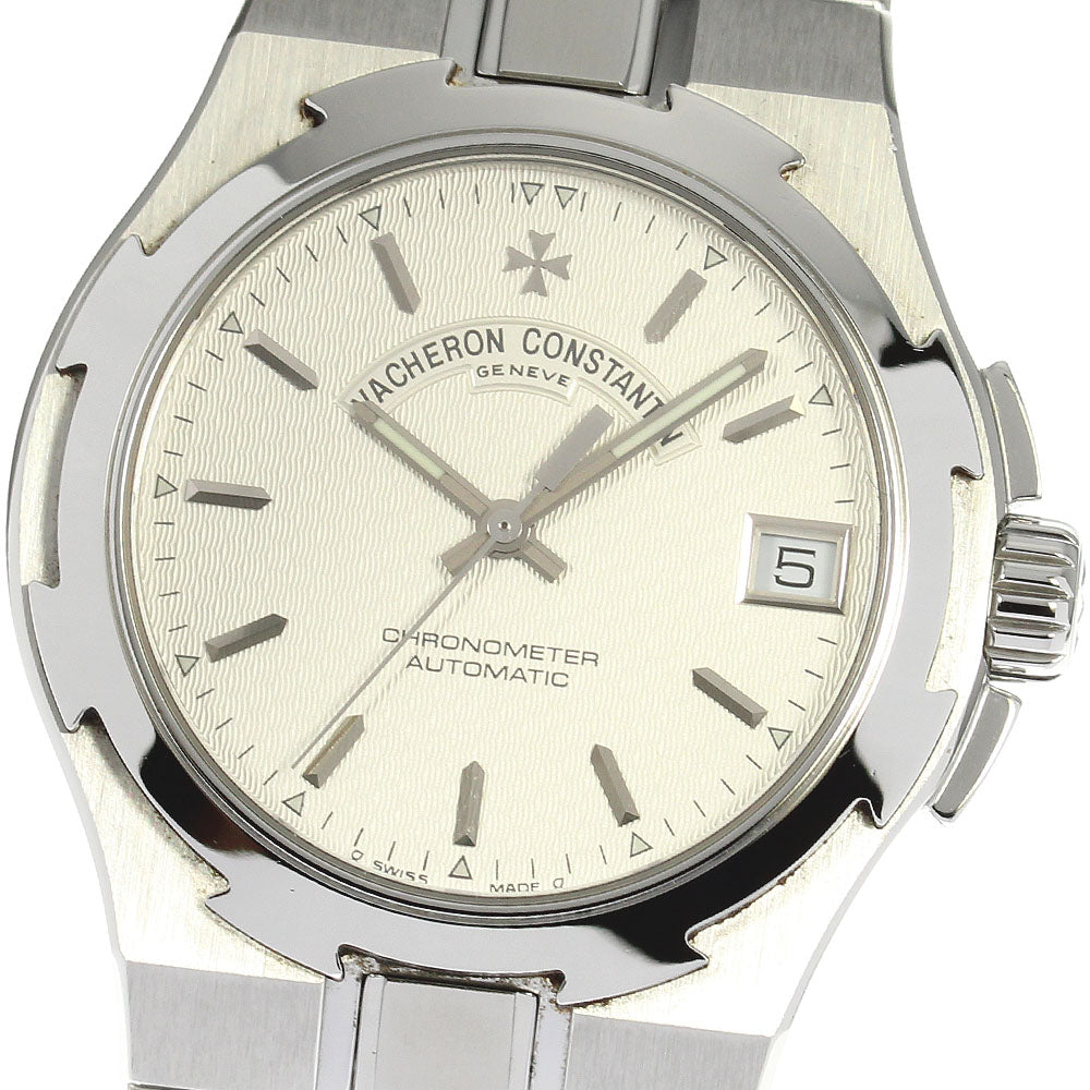 VACHERON CONSTANTIN Overseas 42050/423A Date Silver Dial Automatic Men's_809316