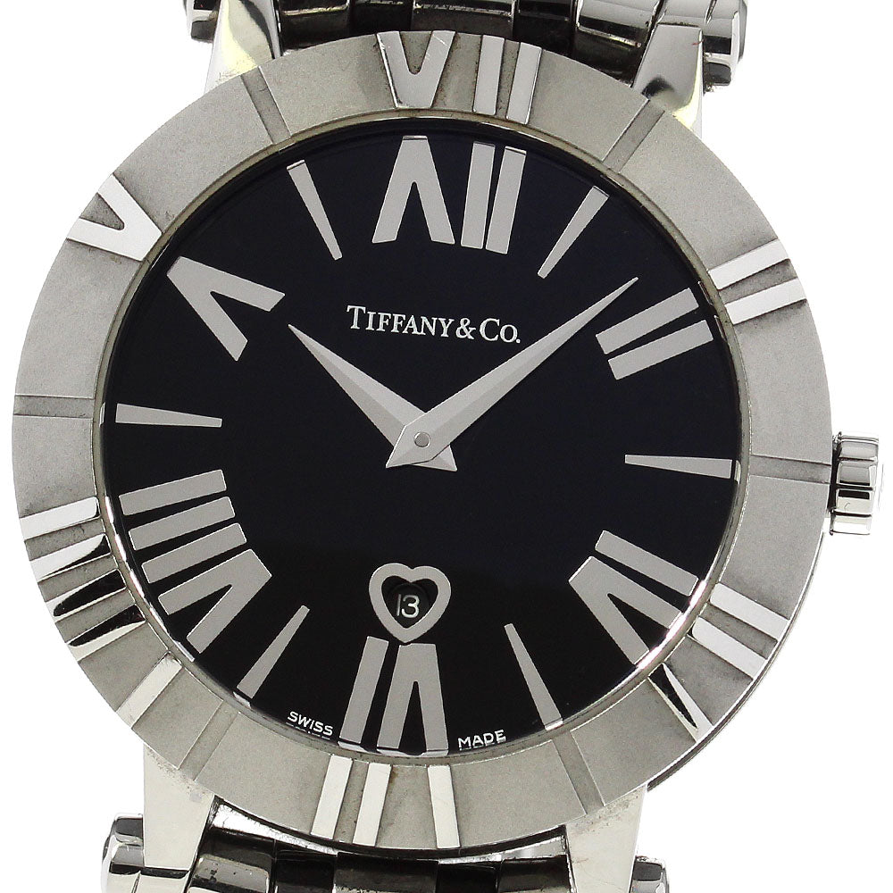 TIFFANY&Co. Atlas Z1301.11.11A10A00A Date black Dial Quartz Boy's Watch_809383