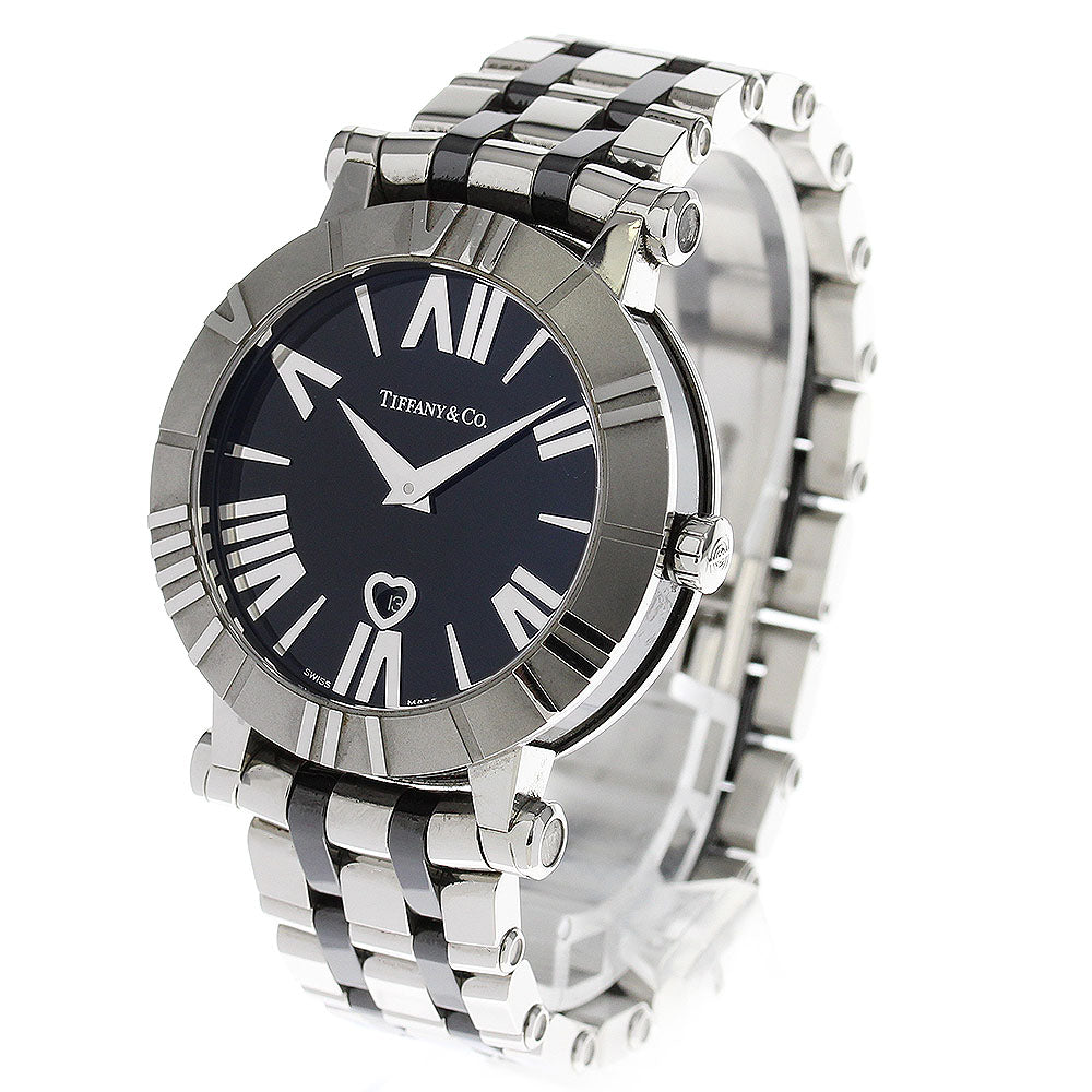 TIFFANY&Co. Atlas Z1301.11.11A10A00A Date black Dial Quartz Boy's Watch_809383