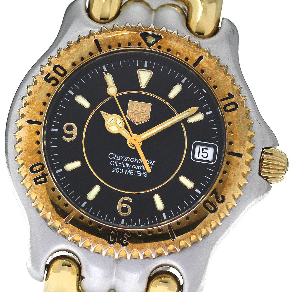 TAG HEUER S/el WG5122-P0 Chronometer black Dial Automatic Men's Watch_809494
