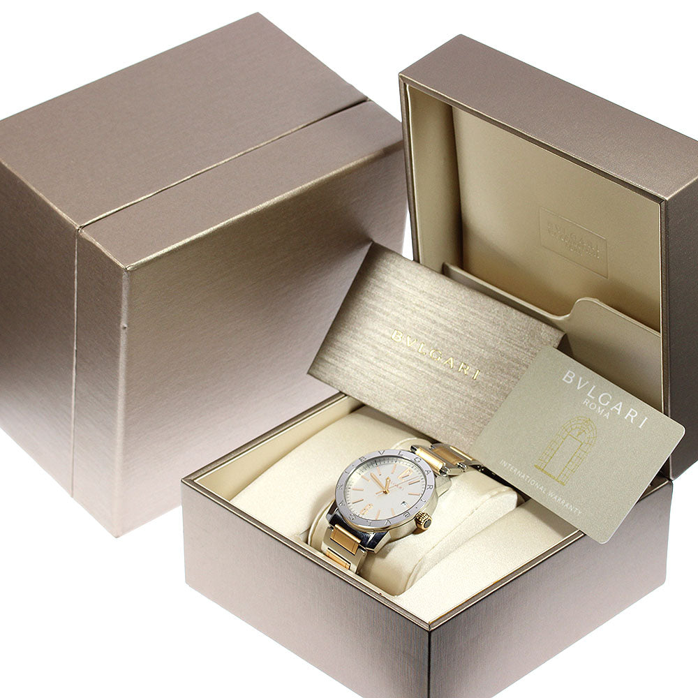 BVLGARI BVLGARIBVLGARI BB39S Date Silver Dial Automatic Men's Watch_810087