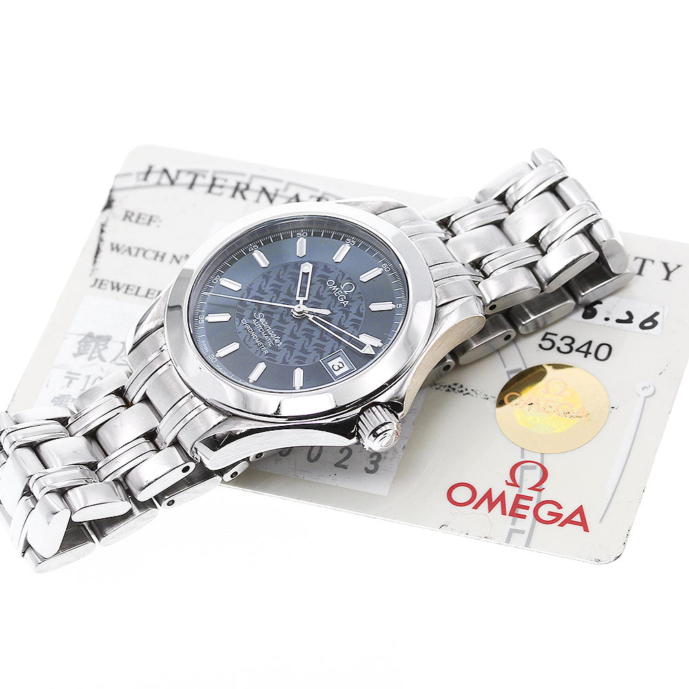 OMEGA Seamaster120 Jack Mayol 2506.80 Navy Dial Automatic Men's Watch_810123