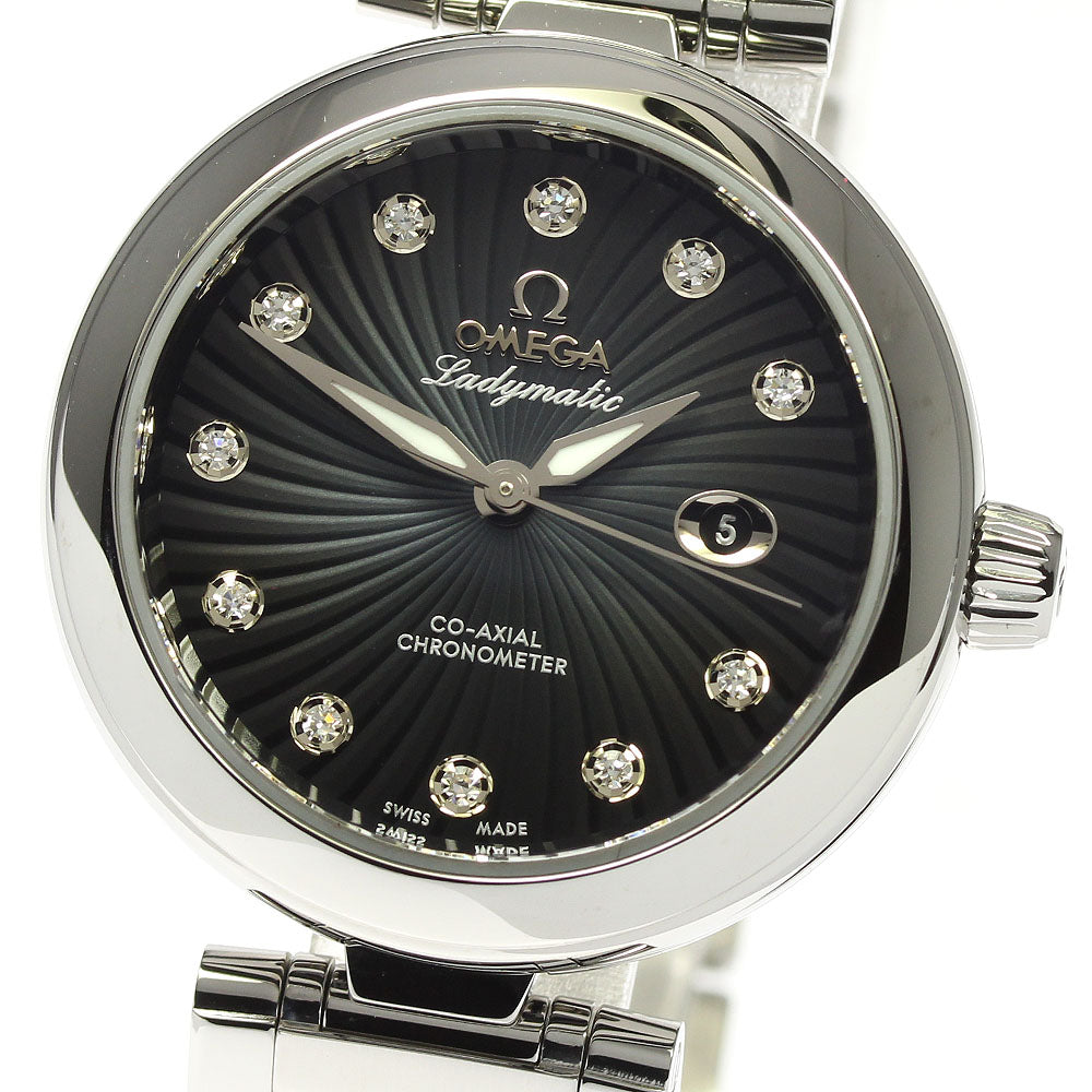 OMEGA De Ville Ladymatic 425.30.34.20.56.001 11P diamond Automatic Ladies_810209