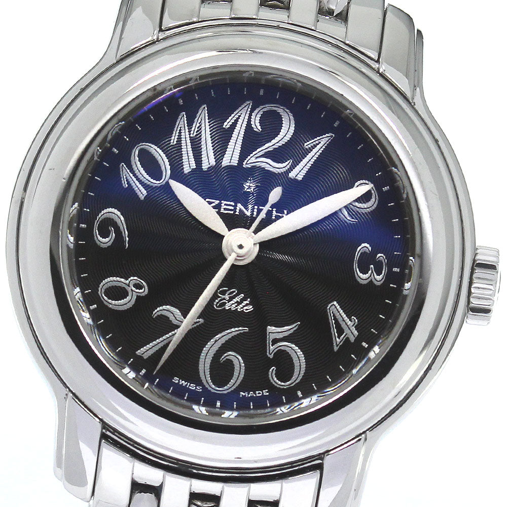 ZENITH babystar open elite 03.1220.67 black Dial Automatic Ladies Watch_810212