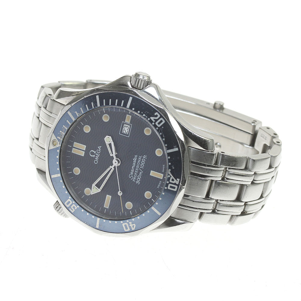 OMEGA Seamaster300 2541.80 Date Navy Dial Quartz Men's Watch_810406