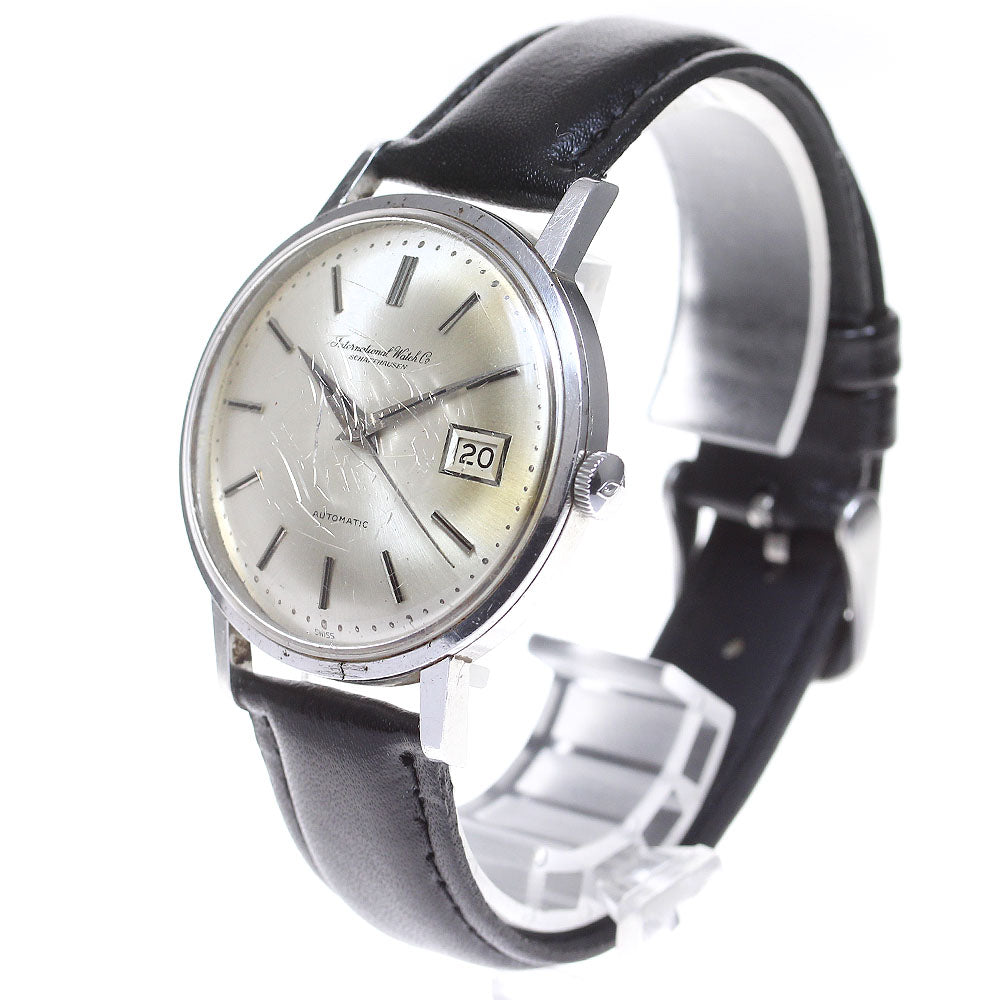 IWC SCHAFFHAUSEN Cal.8541 Date Silver Dial Automatic Men's Watch_810708