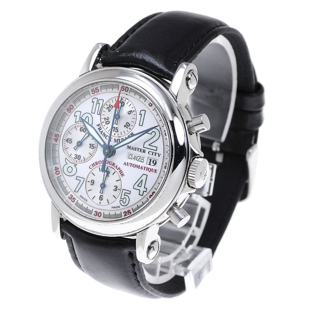 FRANCK MULLER Master City 7000MCY Chronograph White Dial Automatic Men's_810733