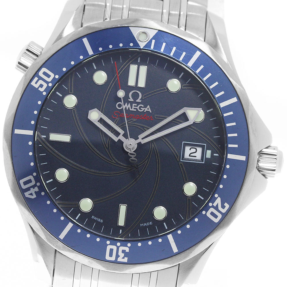 OMEGA Seamaster300 007 James Bond 2226.80 Navy Dial Automatic Men's Watch_810913