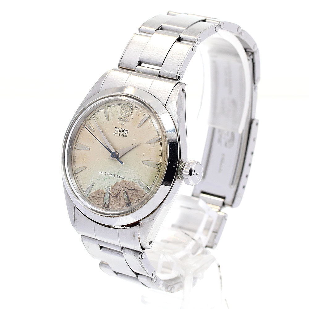 TUDOR Oyster Decabala 7934 Silver Dial Hand Winding Men's Watch_810950